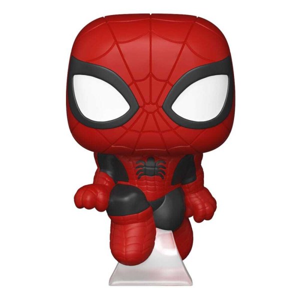 Pack de 4 figuras Bitty POP de Hombre Araña . Vinilo Serie 1 de 2 cm.