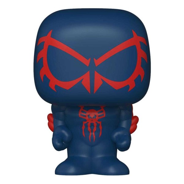 Pack de 4 figuras Bitty POP de Hombre Araña . Vinilo Serie 2 de 2 cm.