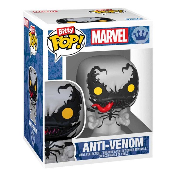 Pack de 4 figuras Bitty POP de Hombre Araña . Vinilo Serie 3 , 2 cm.