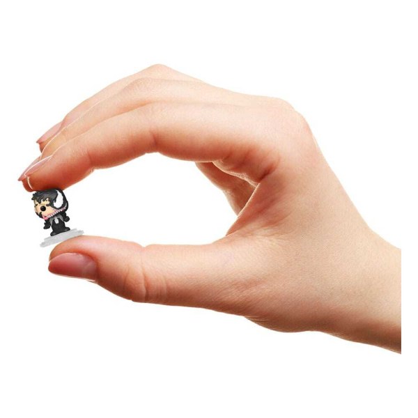Pack de 4 figuras Bitty POP de Hombre Araña . Vinilo Serie 3 , 2 cm.