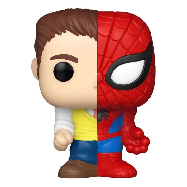 ¡Pack de 4 figuras Bitty POP de Hombre Araña ! Vinilo Serie 4 de 2 cm