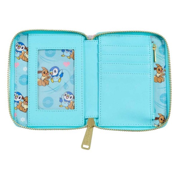 Monedero de Pokemon de Loungefly con Piplup y Eevee Amigos