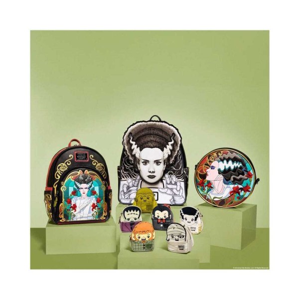 bolsos de hombro Universal Monsters de Loungefly La novia de Frankenstein