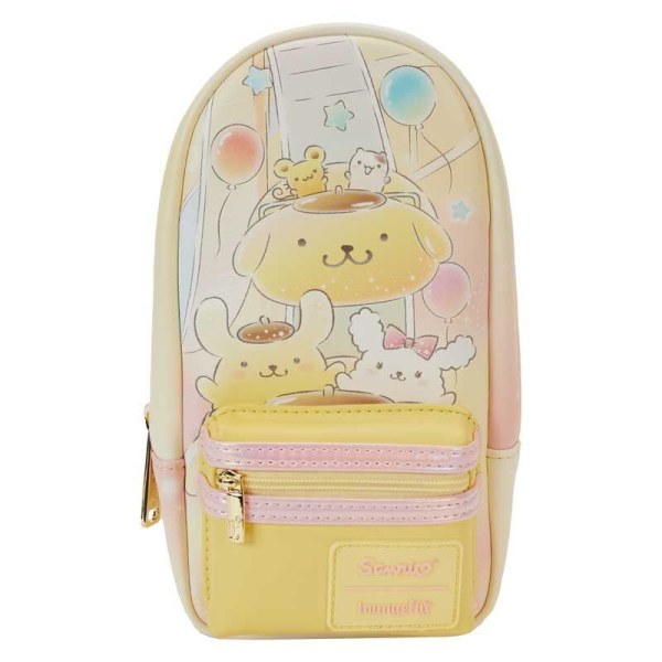 Estuche para lápices Pompompurin y Macarron Carnival de Sanrio de Loungefly