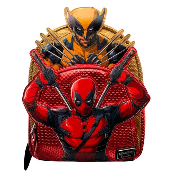 mochilas Marvel Deadpool y Wolverine 3