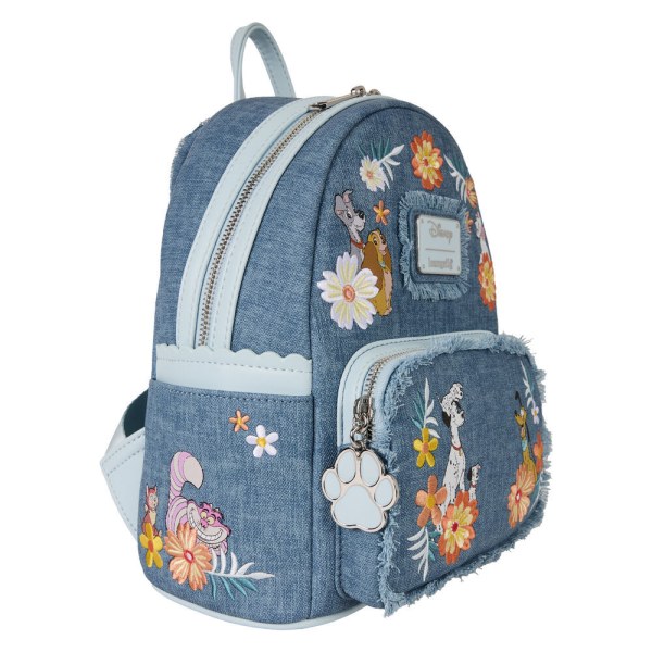 MINI MOCHILA Y GATOS CON FLECOS - DISNEY LOUNGEFLY