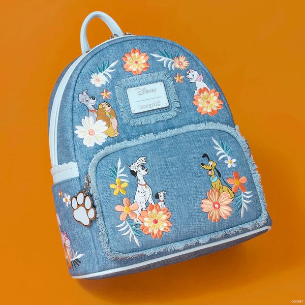 MINI MOCHILA Y GATOS CON FLECOS - DISNEY LOUNGEFLY