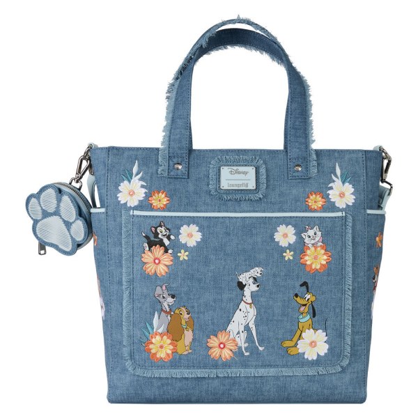 MOCHILAS CONVERTIBLE Y BOLSA TOTE CON MONEDERO PERROS Y GATOS - DISNEY LOUNGEFLY