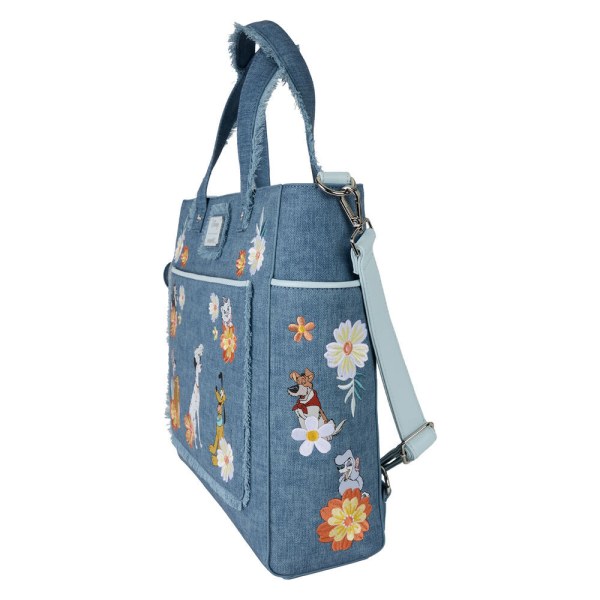 MOCHILAS CONVERTIBLE Y BOLSA TOTE CON MONEDERO PERROS Y GATOS - DISNEY LOUNGEFLY