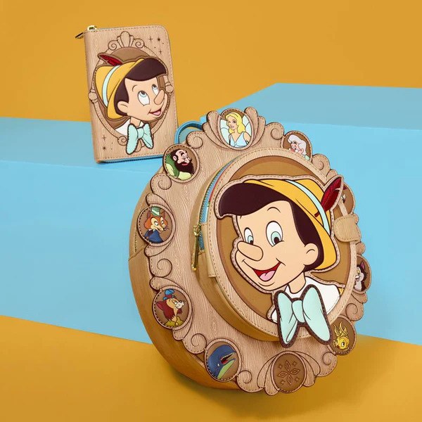 Cartera Cameo Pinochio - Disney Loungefly