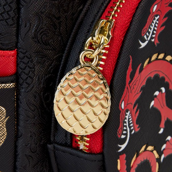 mochilas Loungefly Juego de Tronos Casa del Dragón Targaryen 26 cm