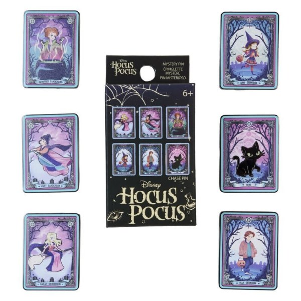 Pin de esmalte de caja sorpresa Disney Abracadabra Tarot surtido