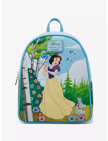 EXCLUSIVIDAD - Mini Mochila de Blanca Nieves con animales del bosque - DISNEY LOUNGEFLY
