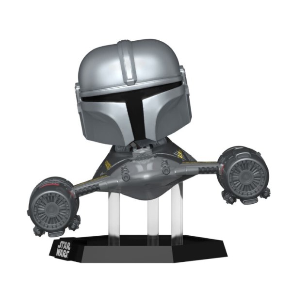 Pop! de Star Wars Mandalorian, 570 atracciones, S9 Mandalorian, N1 Starfighter
