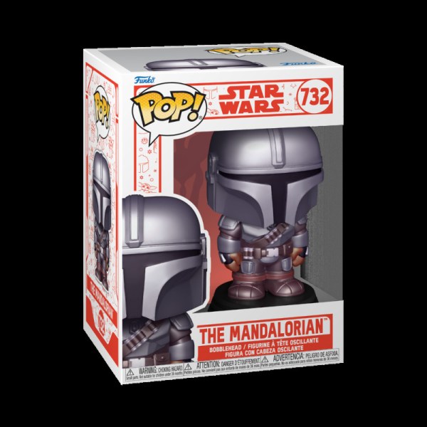 Holiday estilo mandaloriano Pop! 732 de Star Wars
