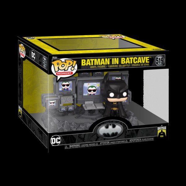 Dc Pop! 519 Moments Batman 85.º aniversario Batman en la Baticueva
