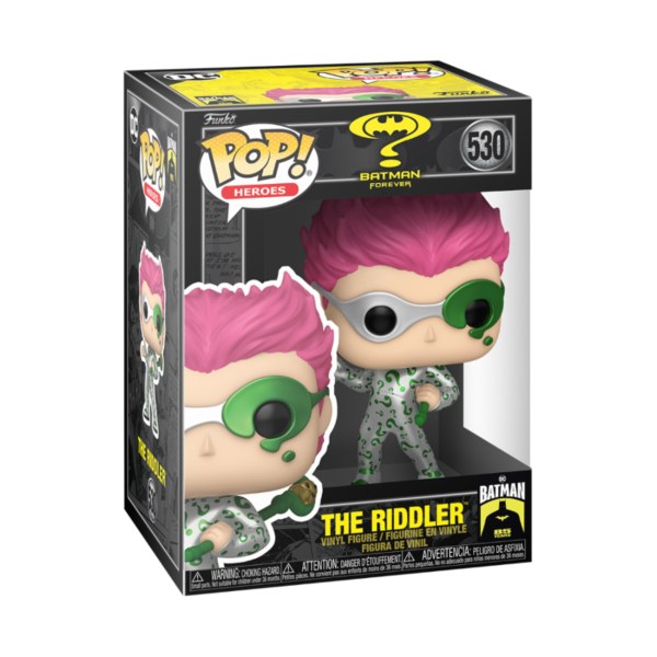 Dc Pop! 530 Batman Forever El Acertijo Metálico