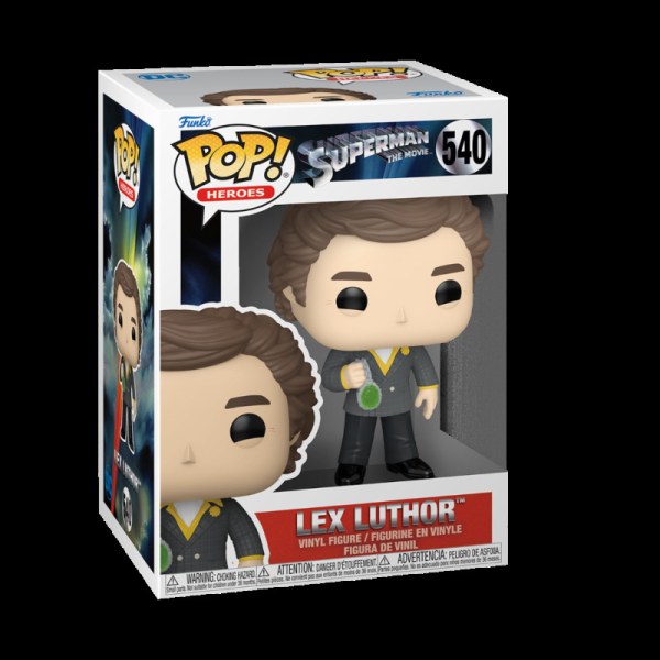 Figura de acción DC Pop! 540 Superman 1978 Luthor