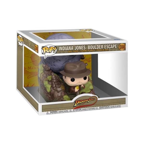 Indiana Jones Pop! 1360 Momento de la película Indiana Jones Escena de Boulder