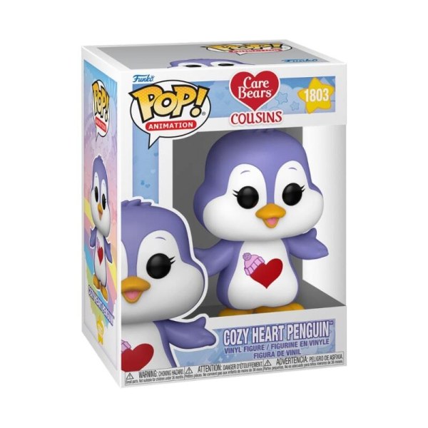 Care Bears Cariñositos Pop! 1803 Pingüino Corazón Acogedor