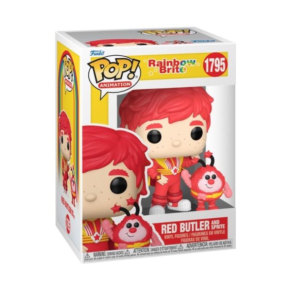Figuras Rainbow Brite Pop! 1795 S2 Mayordomo Rojo y Romeo