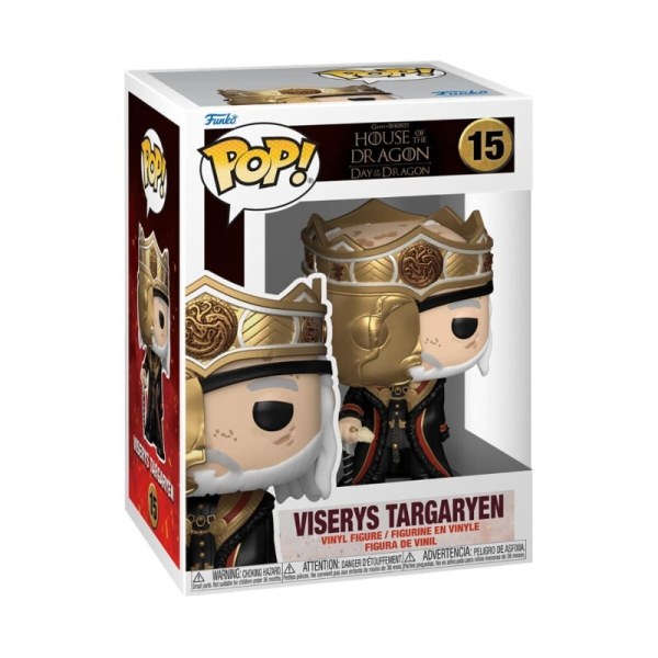 FUNKO POP! 15 Viserys Enmascarado - House Of The Dragon S2