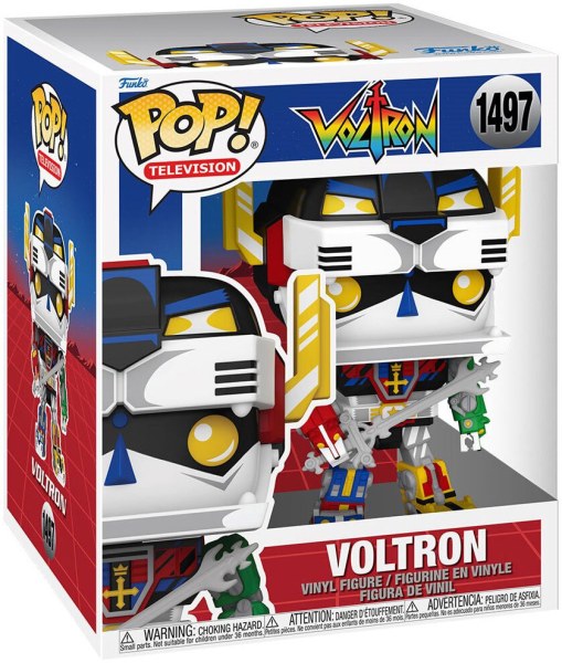 Figura Pop! de Voltron (1497) estilo retro