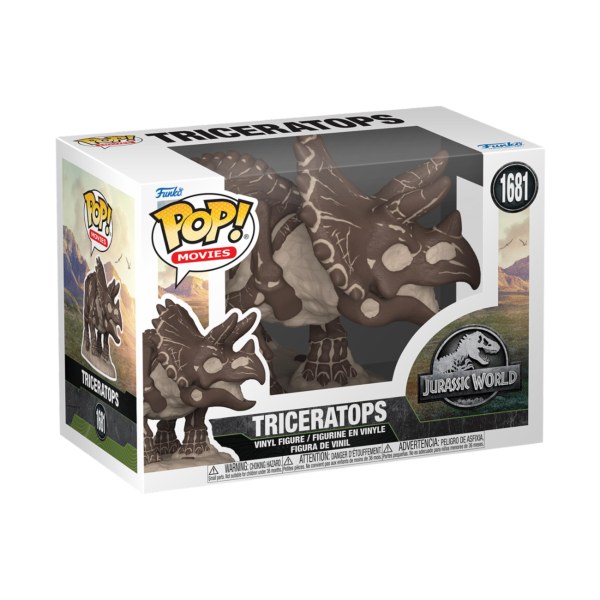 Triceratops fósil de Jurassic Park Pop! 1681