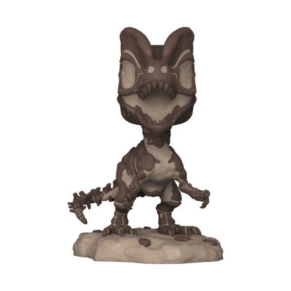 Dilofosaurio fósil de Jurassic Park Pop! de 1860