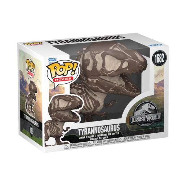 Tiranosaurio fósil Pop! de Jurassic Park (1682)