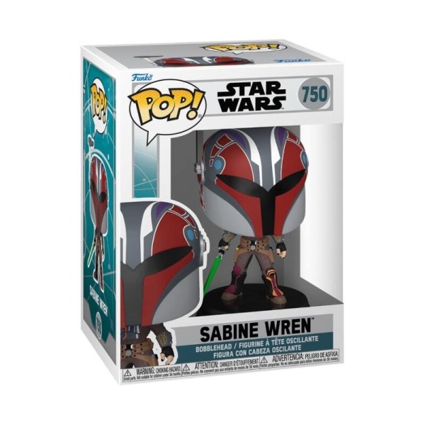 Figura Pop! 750 Ahsoka S3 Sabine Wren de Star Wars