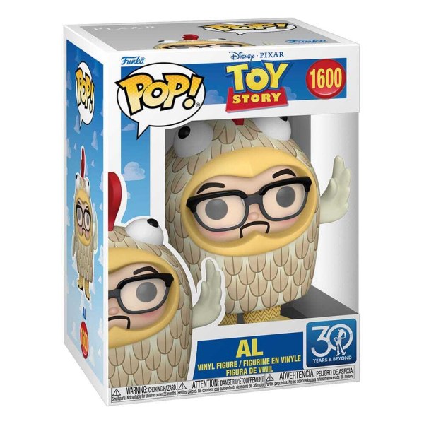 FUNKO POP! 1600 Al traje de pollo - Disney Toy Story 30 Aniversario