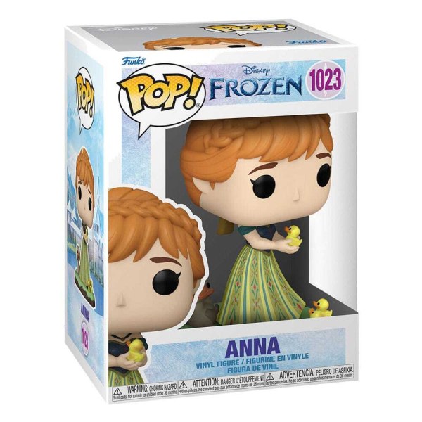 Disney : Figura de vinilo Disney Ultimate Princess POP! 1023 Anna ( Frozen) 9 cm