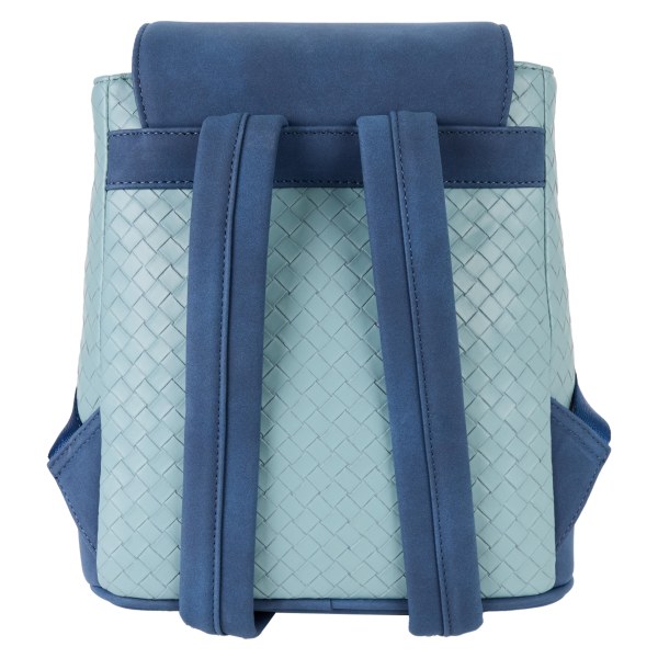 Mini Mochila con cordón y bordado floral Stitch - DISNEY LOUNGEFLY