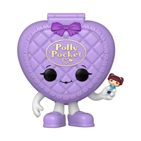 Polly Pocket Pop! 158 Corazón Concha Morado