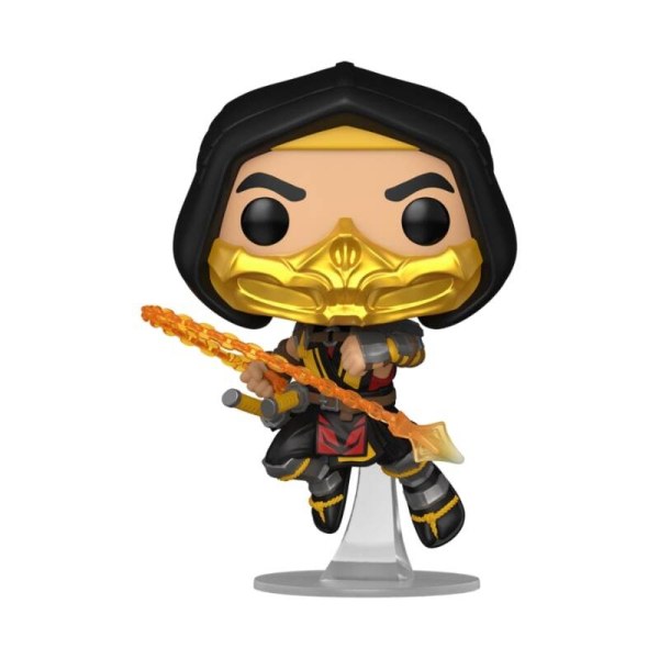 Figura Pop! 1072 de Mortal Kombat, Fatality Mk11, Scorpion