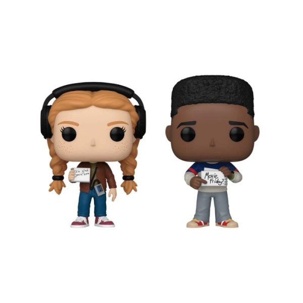 Figura Pop de Stranger Things S4 Max y Lucas (paquete de 2)