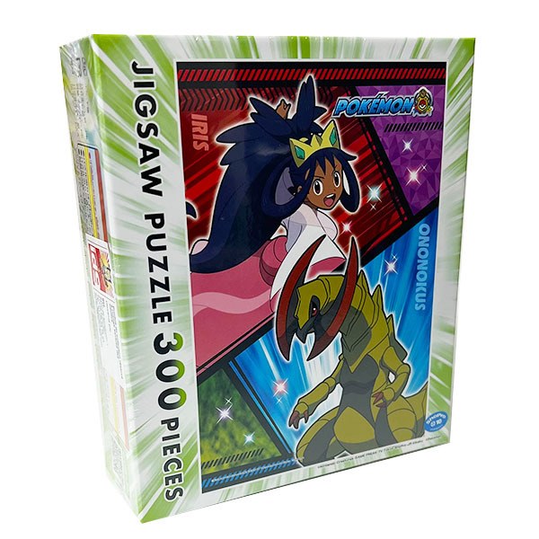 Rompecabezas de 300 piezas Iris y Haxorus/Tranchodon - Pokemon