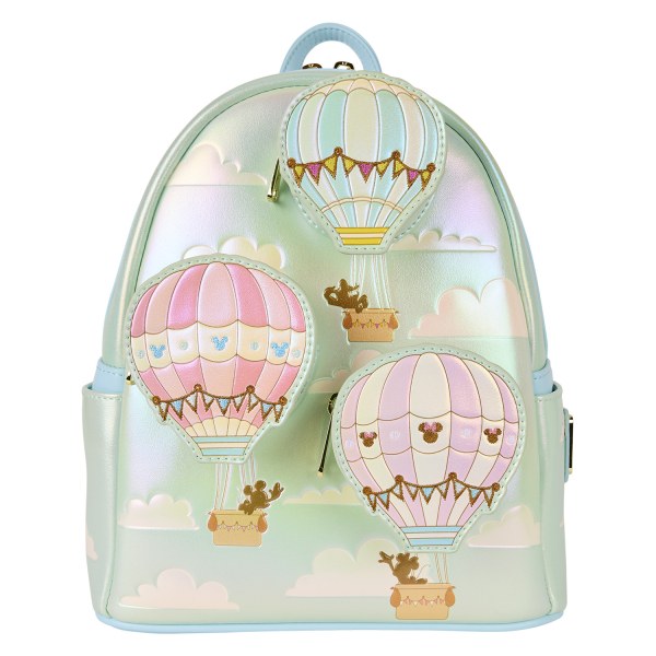 mochilas Disney Mickey y Amigos con globo aerostático (26 cm) - Disney Loungefly