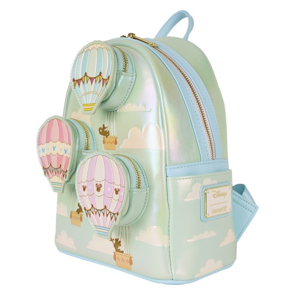 mochilas Disney Mickey y Amigos con globo aerostático (26 cm) - Disney Loungefly