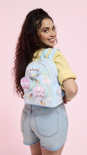 mochilas Disney Mickey y Amigos con globo aerostático (26 cm) - Disney Loungefly