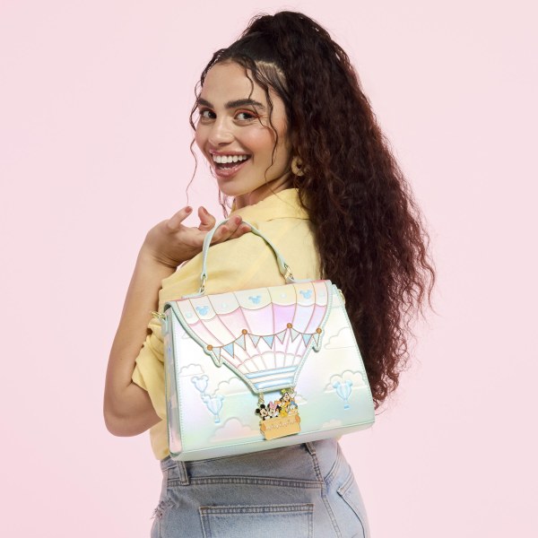 bolsos de hombro con globo aerostático de Mickey y Amigos de Disney - Disney Loungefly
