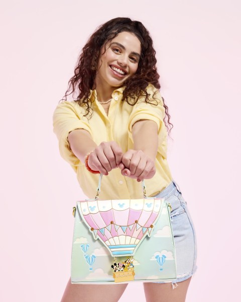 bolsos de hombro con globo aerostático de Mickey y Amigos de Disney - Disney Loungefly