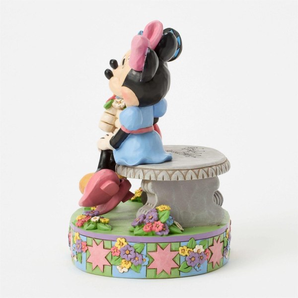 MICKEY Y MINNIE EN EL BANCO DE PRIMAVERA - DISNEY TRADITIONS
