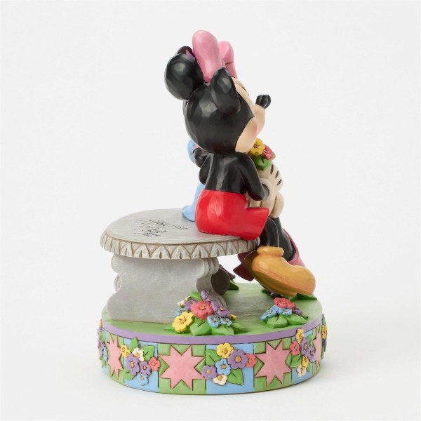 MICKEY Y MINNIE EN EL BANCO DE PRIMAVERA - DISNEY TRADITIONS