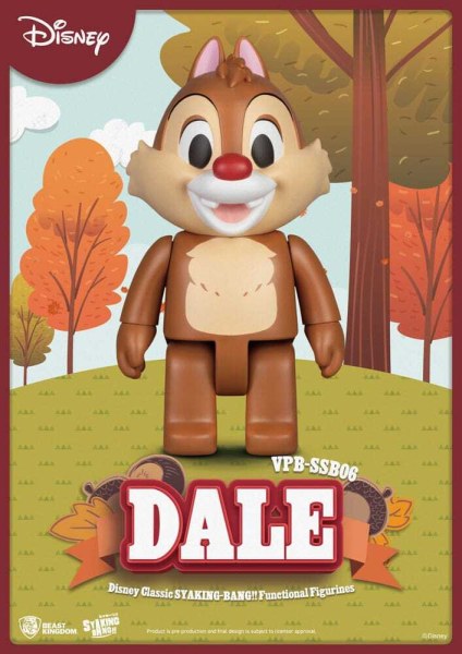 Disney: Figura clásica de PVC Chip 'n' Dale Syaking Bang Dale 33 cm