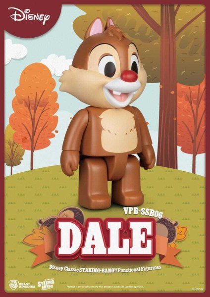 Disney: Figura clásica de PVC Chip 'n' Dale Syaking Bang Dale 33 cm