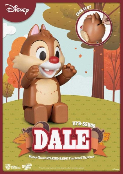 Disney: Figura clásica de PVC Chip 'n' Dale Syaking Bang Dale 33 cm
