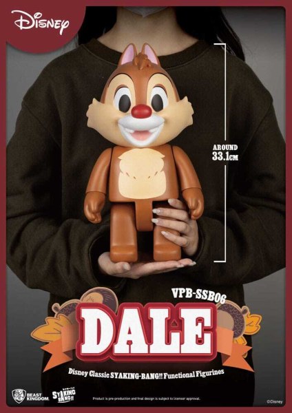 Disney: Figura clásica de PVC Chip 'n' Dale Syaking Bang Dale 33 cm