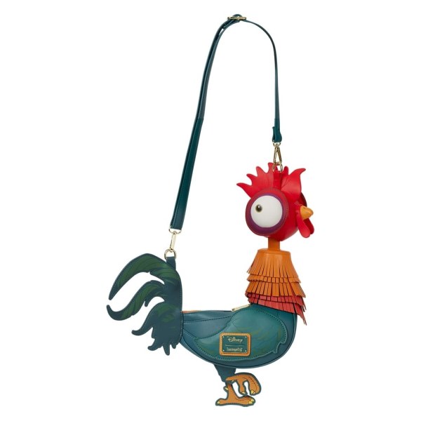 BOLSO BANDOLERA CON FIGURA MOANA HEI HEI - DISNEY LOUNGEFLY